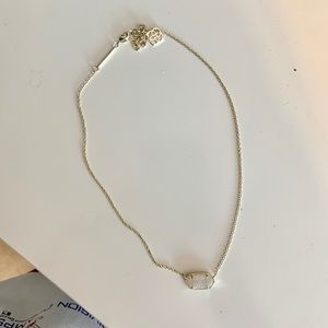 Kendra Scott pendant necklace in Iridescent Drusy